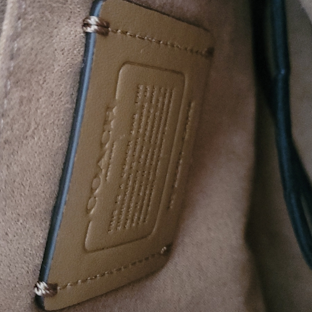 Coach Floral Whipstitch Bag - Picture 7 of 9